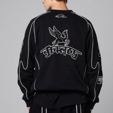 画像1: Race War Vintage Crewneck Sweat Black プルオーバー クルーネック スウェット シャツ (1)