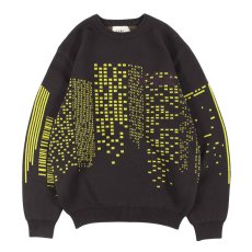 画像3: Royal Pow Knit Sweater Black プルオーバー クルーネック セーター ニット シャツ (3)