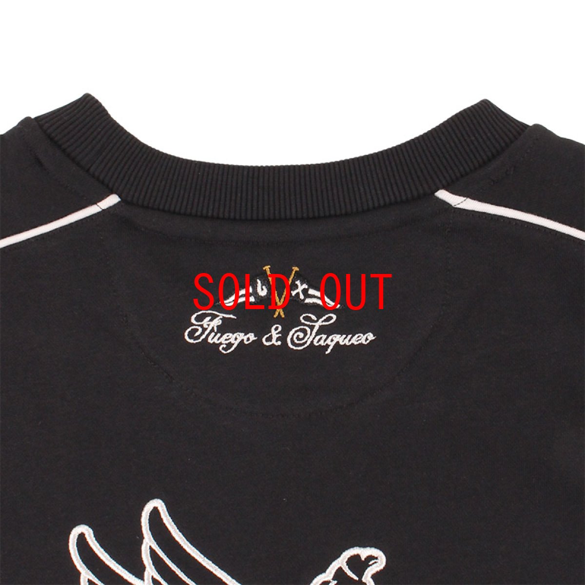 画像4: Race War Vintage Crewneck Sweat Black プルオーバー クルーネック スウェット シャツ (4)