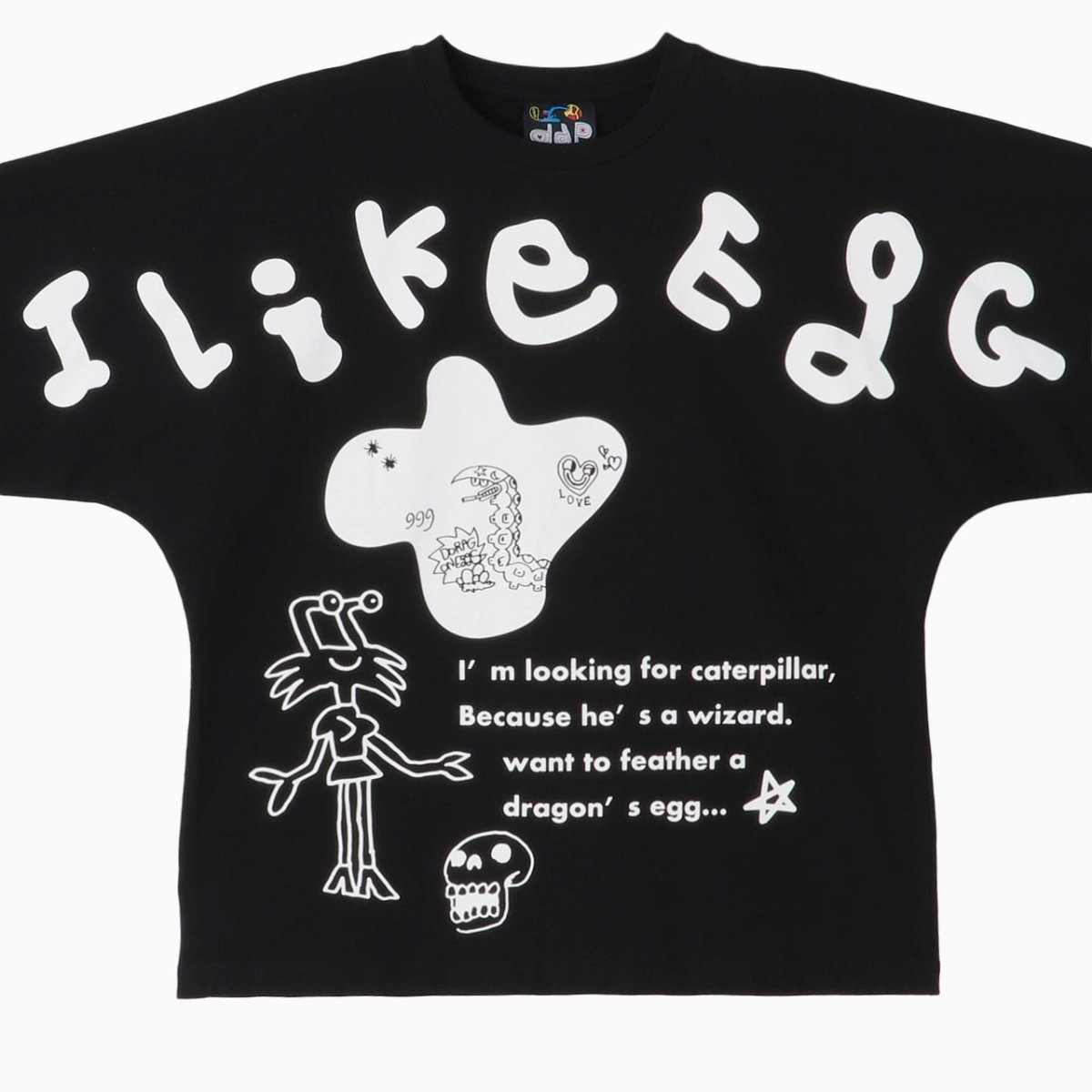 画像6: × Tomason Art L/S Monster Tee Black ドルマン スリーブ 長袖 Tシャツ (6)