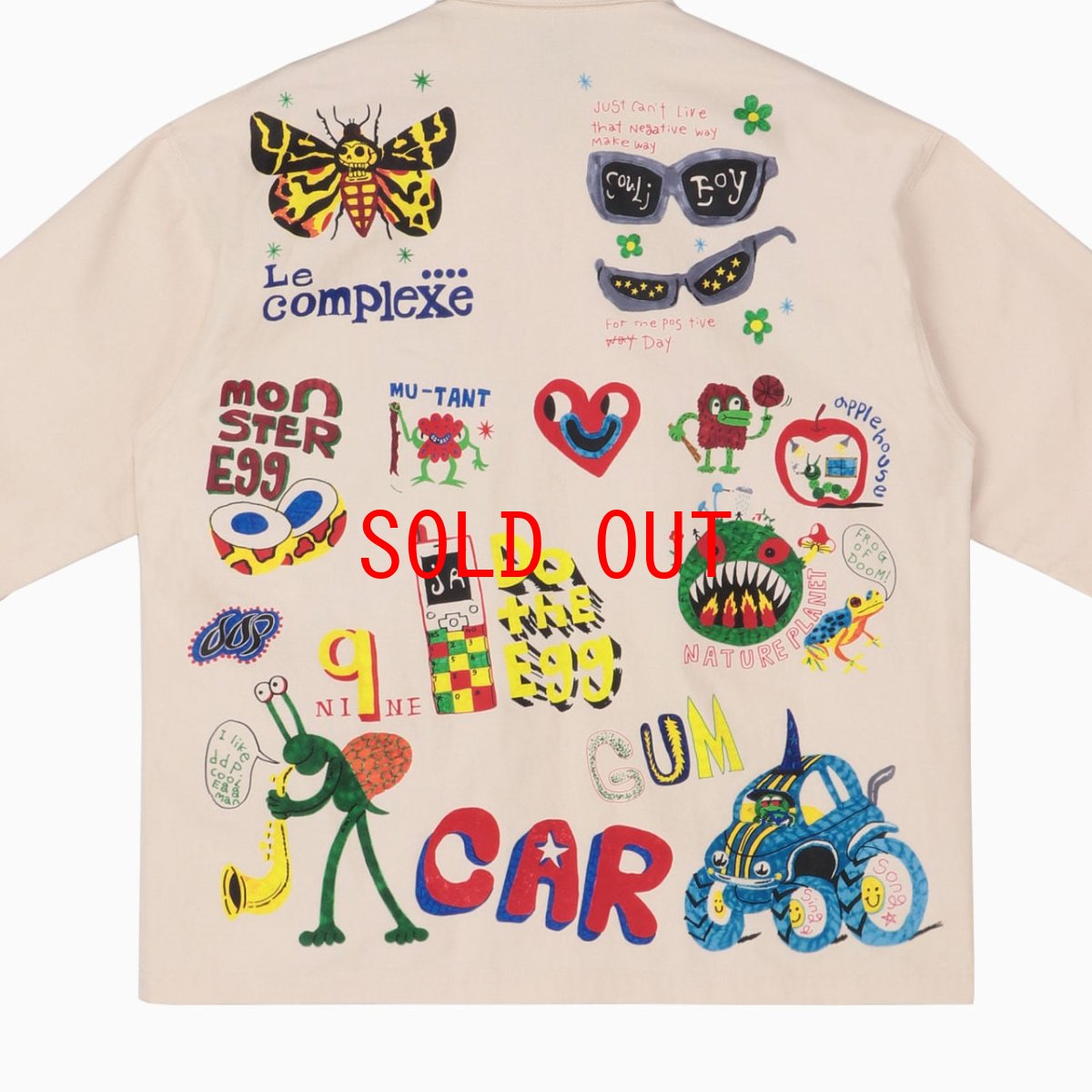 画像9: × Tomason Art Monster Coverall Jacket モンスター カバーオール ジャケット (9)