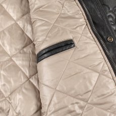 画像9: Sampans PU Leather Jacket Black フェイク レザー ジャケット (9)