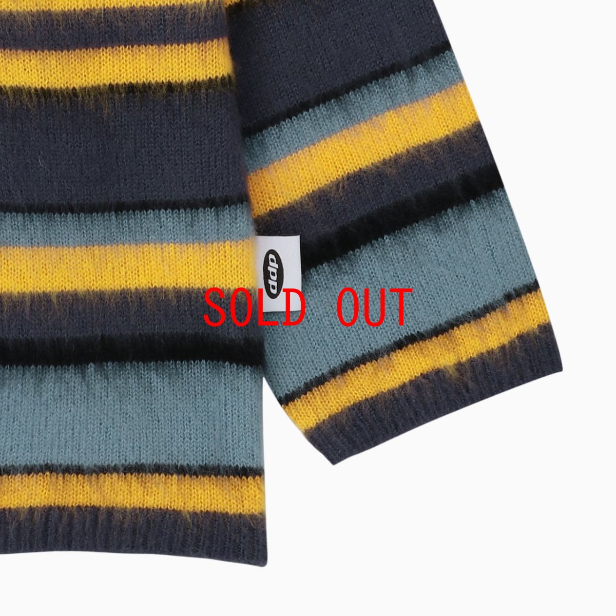 画像5: Vintage Multi Border Knit Pullover ヴィンテージ ボーダー ニット プルオーバー (5)