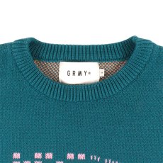 画像6: Royal Pow Knit Sweater Green プルオーバー クルーネック セーター ニット シャツ (6)