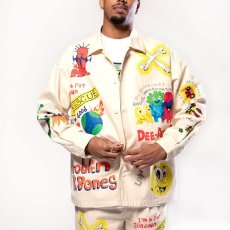 画像2: × Tomason Art Monster Coverall Jacket モンスター カバーオール ジャケット (2)