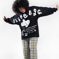 画像5: × Tomason Art L/S Monster Tee Black ドルマン スリーブ 長袖 Tシャツ (5)