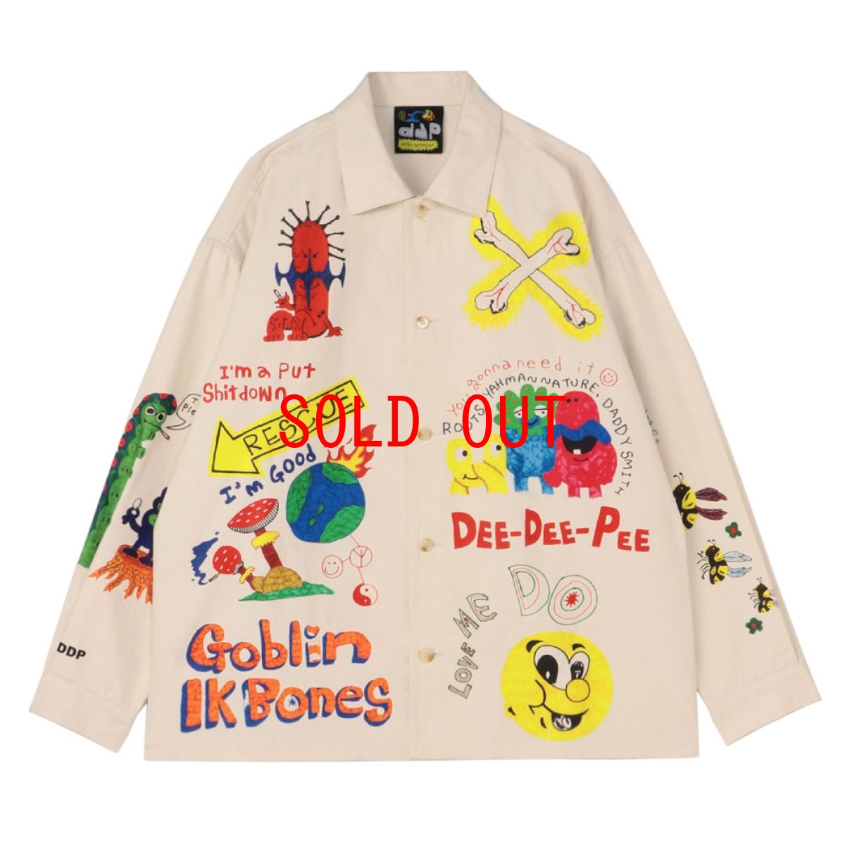 画像3: × Tomason Art Monster Coverall Jacket モンスター カバーオール ジャケット (3)