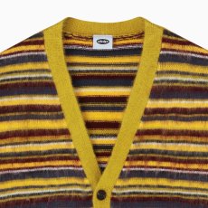 画像7: Vintage Multi Border Knit Cardigan ヴィンテージ ボーダー ニット カーディガン (7)