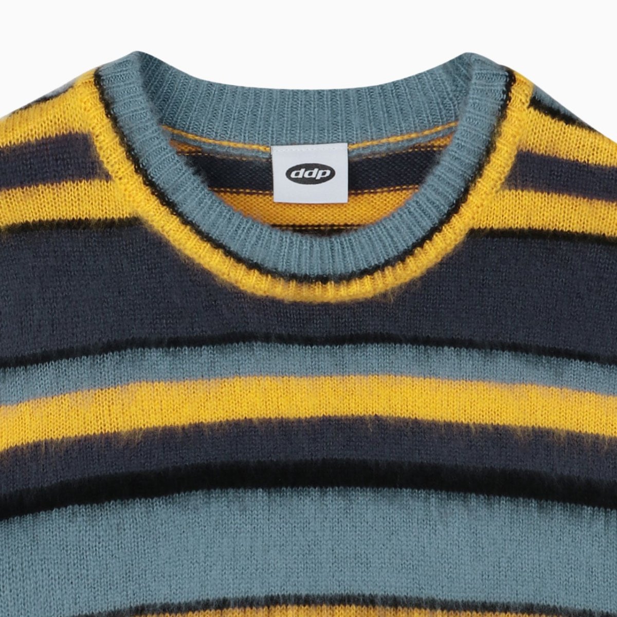 画像6: Vintage Multi Border Knit Pullover ヴィンテージ ボーダー ニット プルオーバー (6)