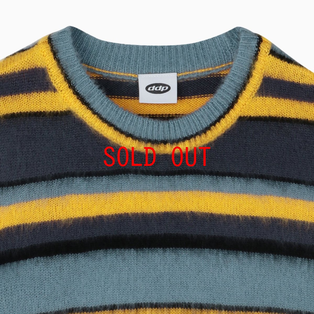 画像6: Vintage Multi Border Knit Pullover ヴィンテージ ボーダー ニット プルオーバー (6)