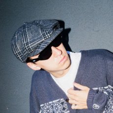 画像4: Flannel Casquette フランネル チェック ウール混 キャスケット 帽子 (4)