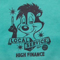 画像5: × Grindlodge Local Service PigmentI Dye Sweat グラインドロッジ ウォッシュ クルーネック スウェット (5)