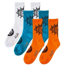 画像1: × Grindlodge All Seeing Eye Socks グラインドロッジ ソックス 靴下 (1)