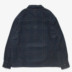 画像3: Flannel Half Zip Shirt Blackwatch フランネル チェック ハーフ ジップ シャツ (3)