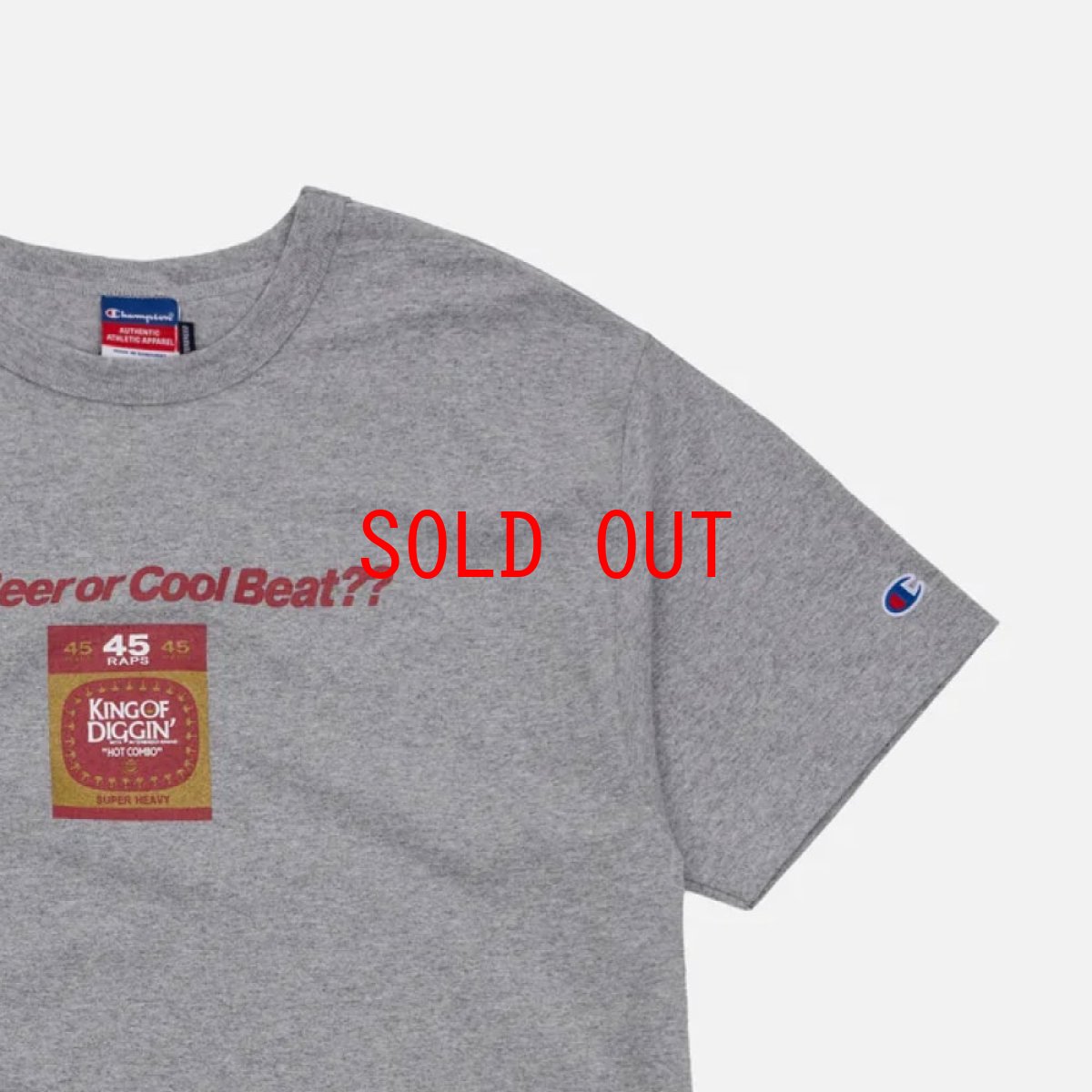 画像5: x King Of Diggin 45 Raps S/S Tee Grey DJ MURO コラボレーション 半袖 Tシャツ (5)