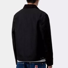 画像4: Detroit Jacket Black Black rinsed デトロイト ジャケット ヘビーウェイト キャンバス (4)