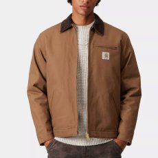 画像5: Detroit Jacket Brown rinsed デトロイト ジャケット ヘビーウェイト キャンバス (5)