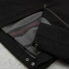 画像5: Detroit Jacket Black Black rinsed デトロイト ジャケット ヘビーウェイト キャンバス (5)