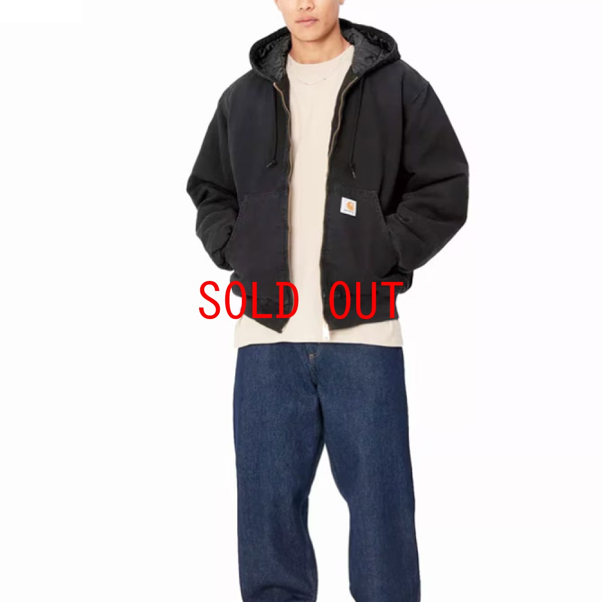 画像8: OG Active Jacket Black Washed アクティブ ジャケット ヘビーウェイト キャンバス (8)