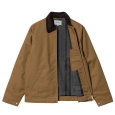 画像6: Detroit Jacket Brown rinsed デトロイト ジャケット ヘビーウェイト キャンバス (6)
