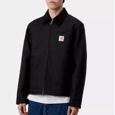 画像3: Detroit Jacket Black Black rinsed デトロイト ジャケット ヘビーウェイト キャンバス (3)