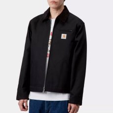 画像8: Detroit Jacket Black Black rinsed デトロイト ジャケット ヘビーウェイト キャンバス (8)