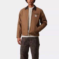 画像8: Detroit Jacket Brown rinsed デトロイト ジャケット ヘビーウェイト キャンバス (8)