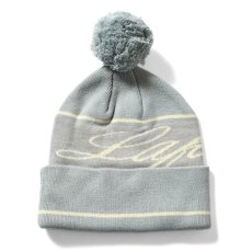 画像6: Playfield Pom Knit Cap Beanie ポンポン ビーニー ニット キャップ 帽子 (6)