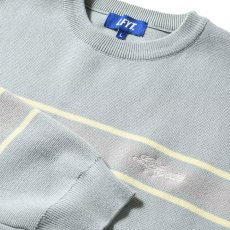 画像3: Heritage Cotton Knit Sweater BLU ハイゲージ コットン ニット ボーダー セーター (3)