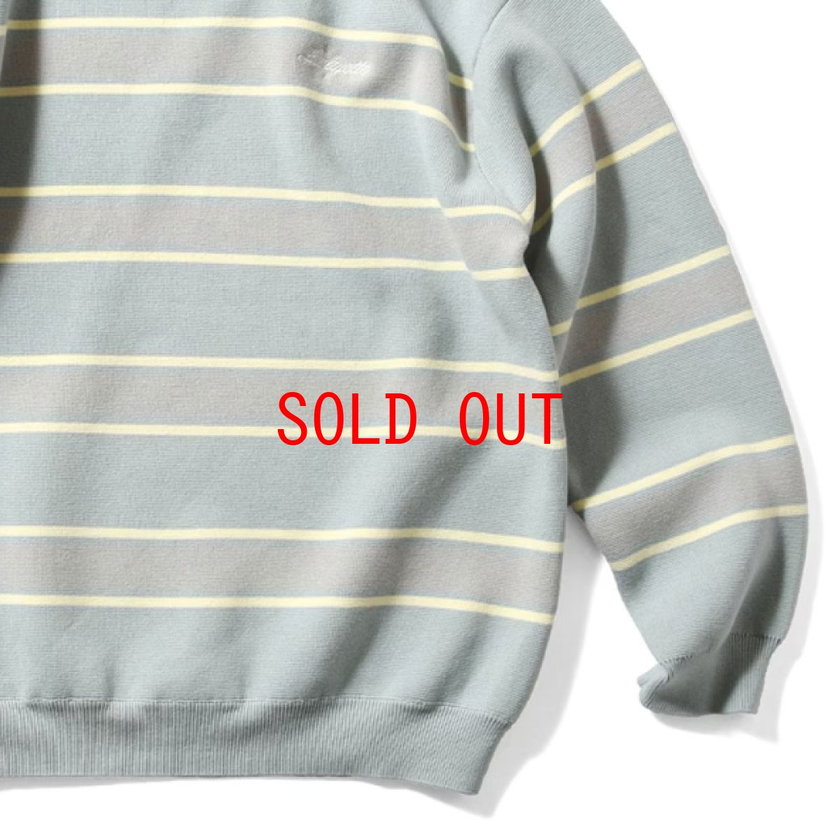 画像5: LFYT Heritage Cotton Knit Sweater BLU ハイゲージ コットン ニット ボーダー セーター (5)