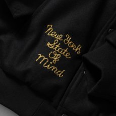 画像8: Heritage Melton Emblem Jacket BLK スタジャン スナップ モノグラムLFロゴ チェーン ステッチ メルトン ジャケット (8)