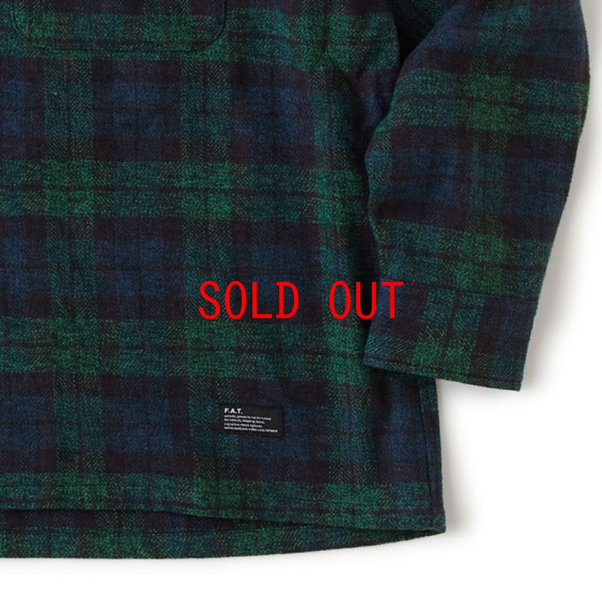 画像11: 【FAT 沖縄 シャツ メンズファッション 通販】F.A.T. HEATHERCROP L/S Check Shirts チェックネルワーク Green (11)