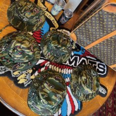 画像2: × Kind Ink × Shellter collaboration Woodland Viponly Hat Viponly カスタメイド キッドインク シェルター カモ ハット 帽子 (2)