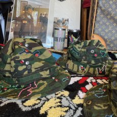 画像6: × Kind Ink × Shellter collaboration Woodland Viponly Hat Viponly カスタメイド キッドインク シェルター カモ ハット 帽子 (6)