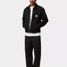 画像11: Detroit Jacket Black Black rinsed デトロイト ジャケット ヘビーウェイト キャンバス 裏地なし (11)