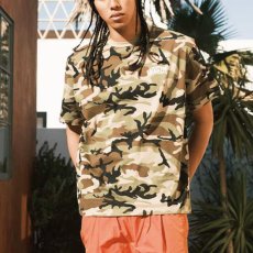 画像1: Arch Logo Washed Tee ウォッシュ ウッドランドカモ 半袖 Tシャツ (1)