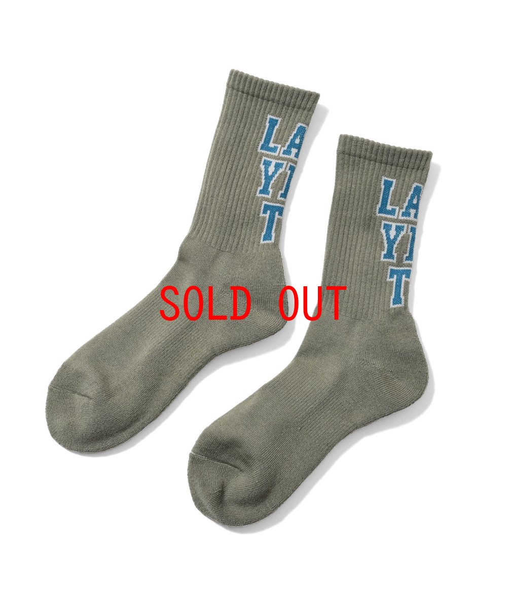 画像2: LFYT  Line Logo Break Socks ハイ ソックス (2)