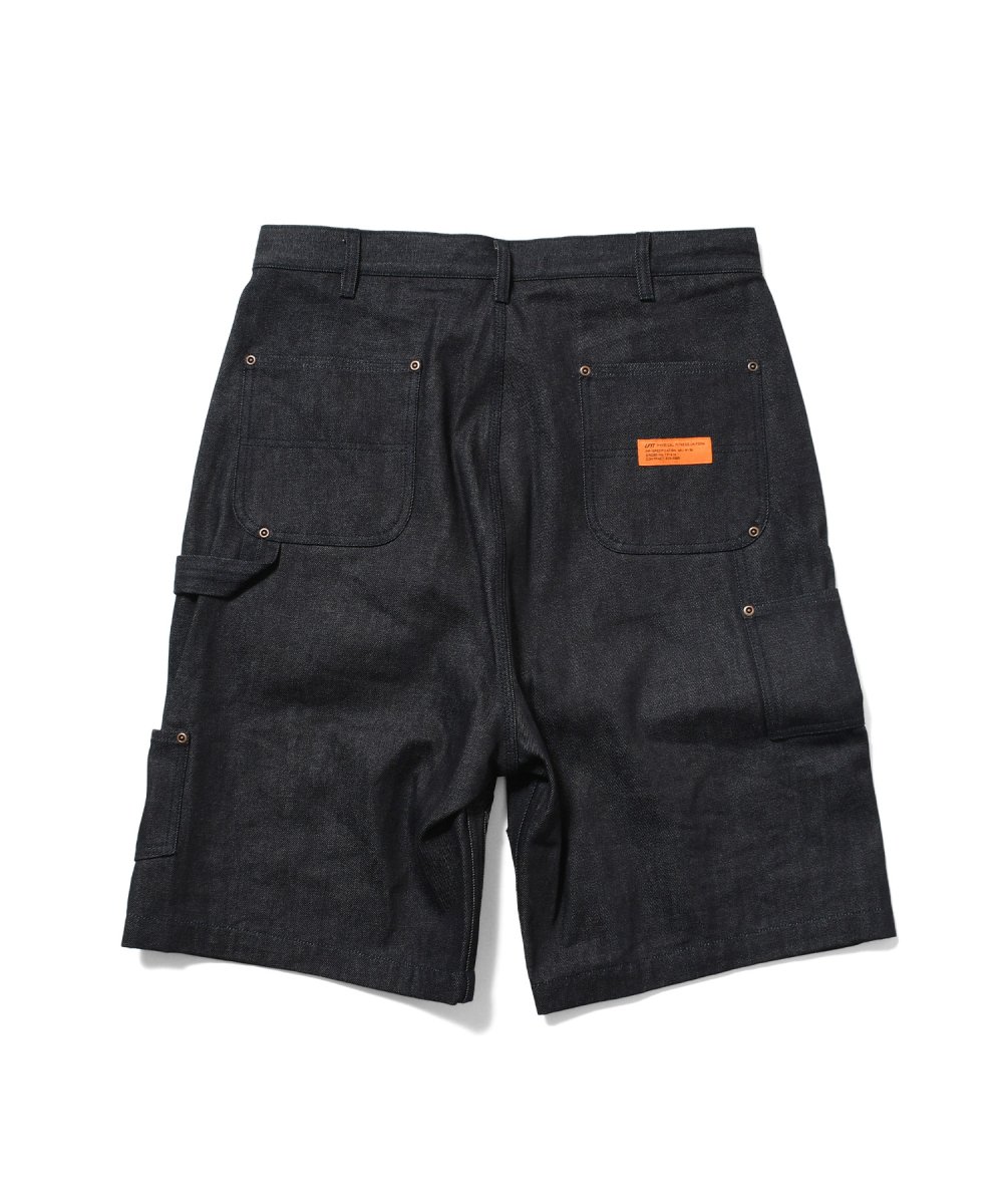 画像4: Double Knee Denim Painter Shorts ダブルニー デニム ショーツ ハーフ パンツ (4)