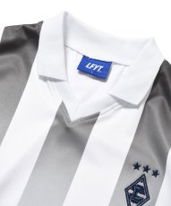 画像6: Stripe Soccer Jersey White ストライプ サッカー ジャージ 半袖 ゲーム シャツ (6)