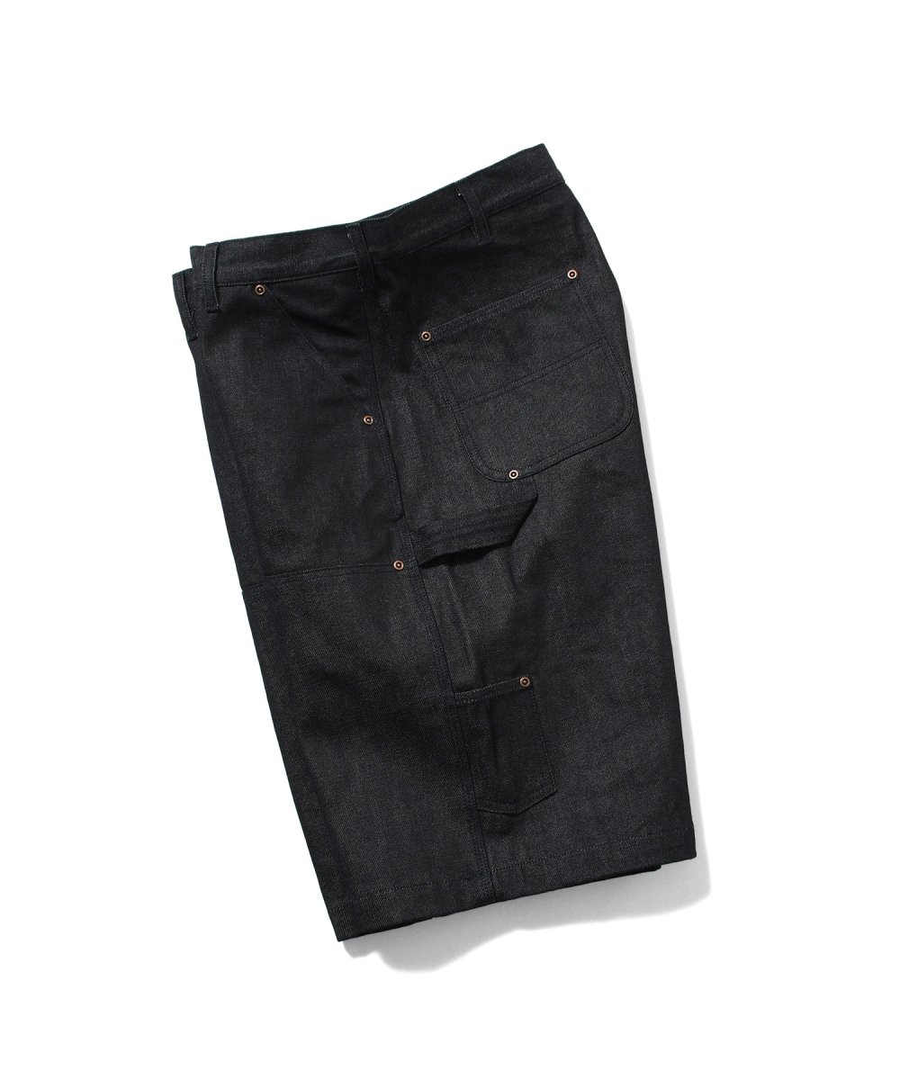 画像9: Double Knee Denim Painter Shorts ダブルニー デニム ショーツ ハーフ パンツ (9)