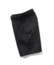 画像9: Double Knee Denim Painter Shorts ダブルニー デニム ショーツ ハーフ パンツ (9)