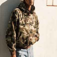 画像1: Gold L Logo Zip Hoodie スウェット フル ジップ パーカー (1)