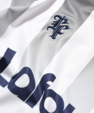 画像7: Stripe Soccer Jersey White ストライプ サッカー ジャージ 半袖 ゲーム シャツ (7)