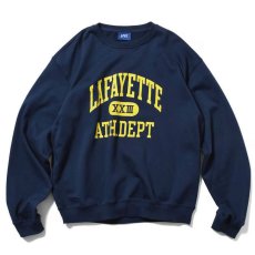 画像2: Athletics Crew Sweat カレッジ ビンテージ クルーネック スウェット (2)
