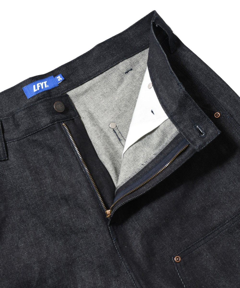画像7: Double Knee Denim Painter Shorts ダブルニー デニム ショーツ ハーフ パンツ (7)