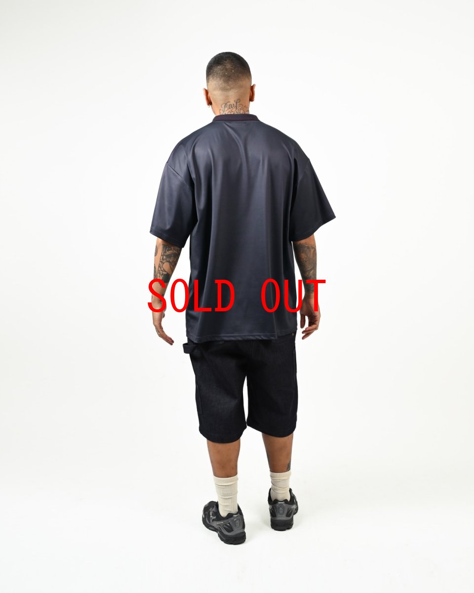 画像5: 【LFYT 沖縄 ゲームシャツ メンズファッション 通販】Stripe Soccer Jersey Navy ストライプ サッカー ジャージ 半袖 Lafayette (5)