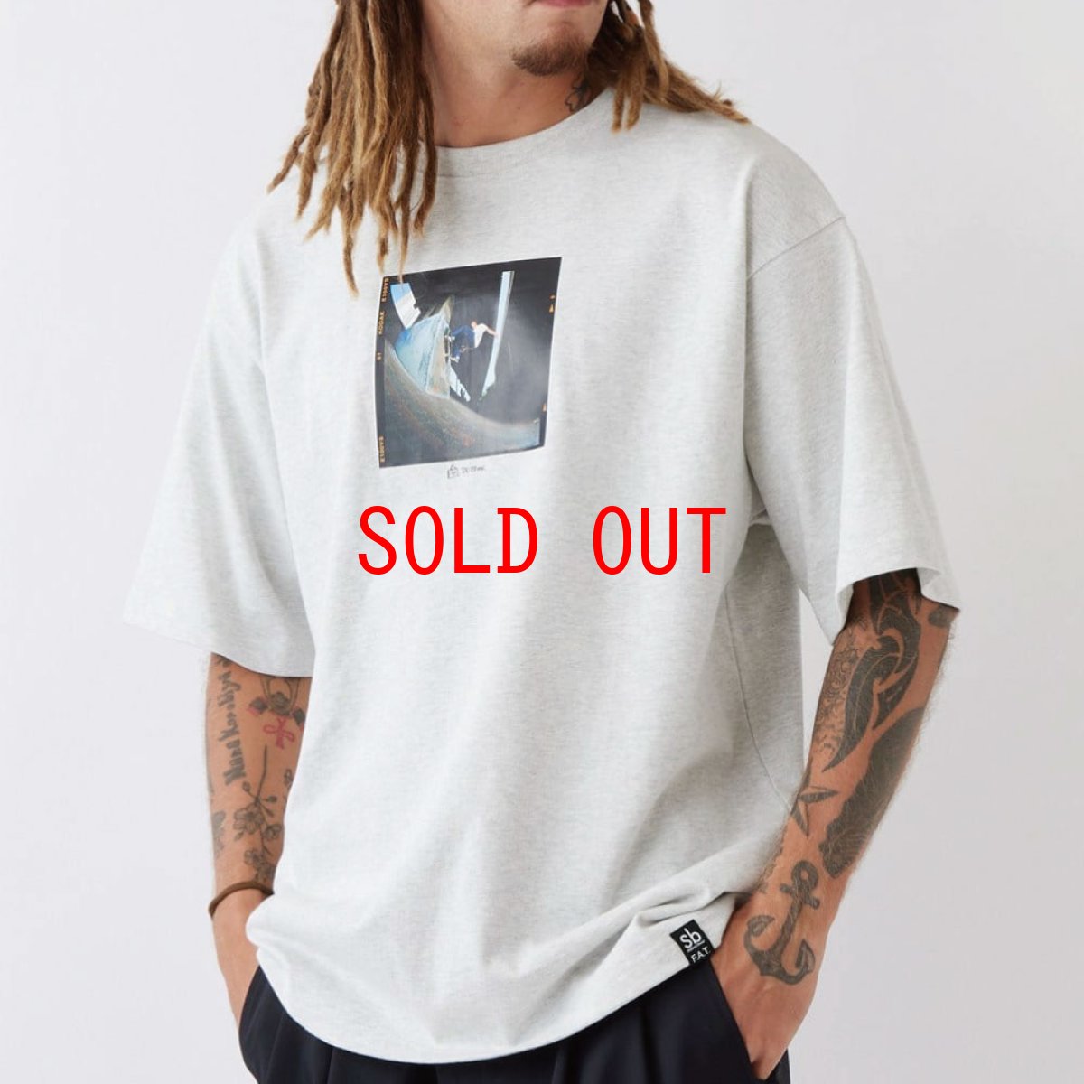 FAT J.B. KODAK Photo Tee Ash