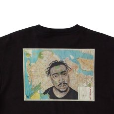 画像7: TAVU "O.D.B." S/S Artist Tee Black 半袖 ヘビーオンス フォト Tシャツ (7)
