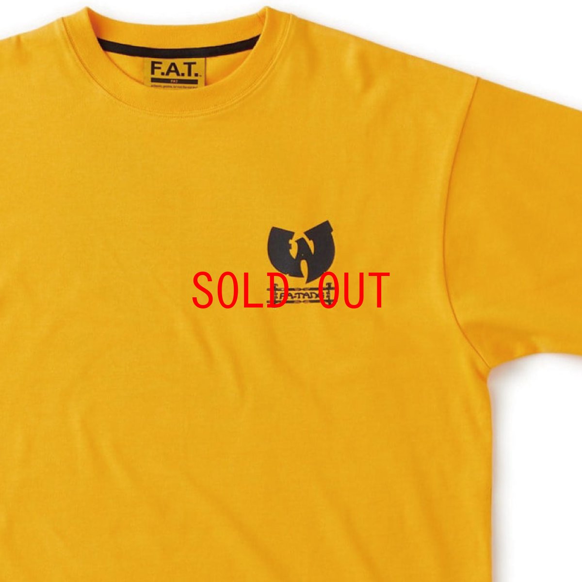 画像6: FAT FA-TANG S/S Artist Tee Yellow 半袖 ヘビーオンス フォト Tシャツ F.A.T. (6)