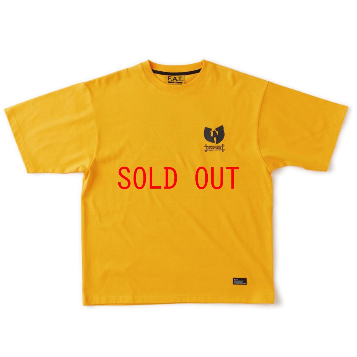 画像2: FAT FA-TANG S/S Artist Tee Yellow 半袖 ヘビーオンス フォト Tシャツ F.A.T. (2)